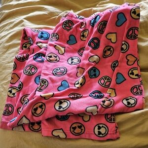 Pink Emoji Kids Pajamas